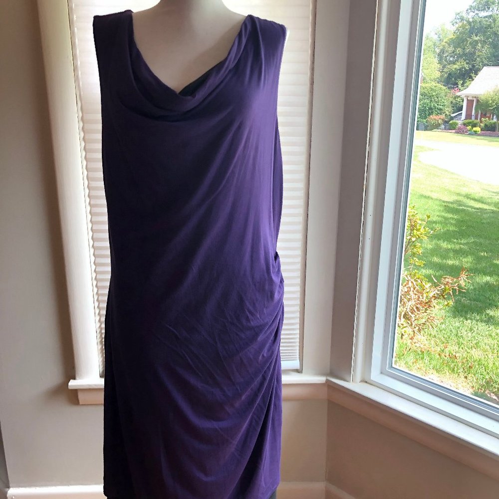 Athleta Reversible Ruched Tank Dress in US Size L